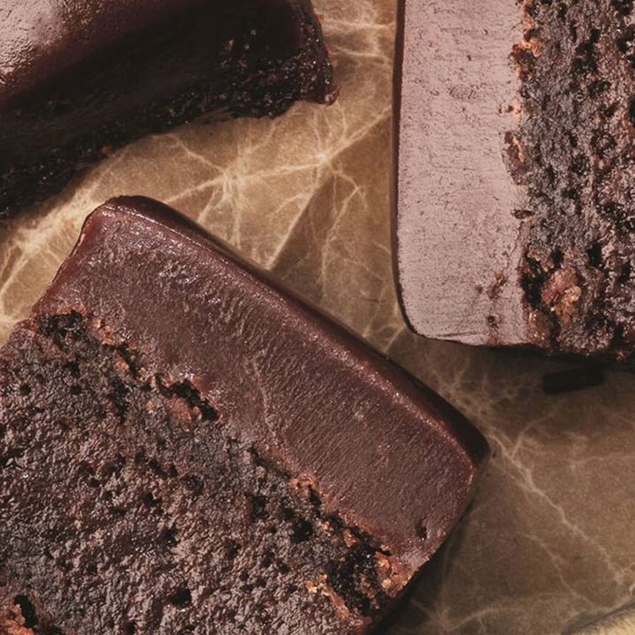 recipe image Brownies med Glasur