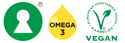 symbols nyckelhalet omega 3 vegan