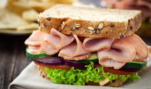 recipe image Becel-Schinken-Sandwich