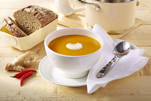 recipe image Vegane Kürbissuppe