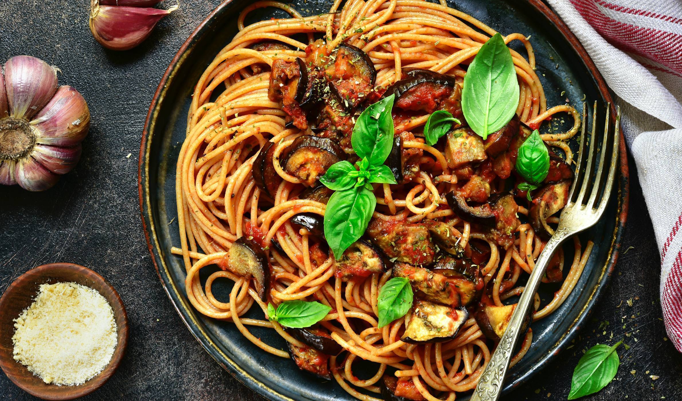 Pasta mit Melanzani | Becel