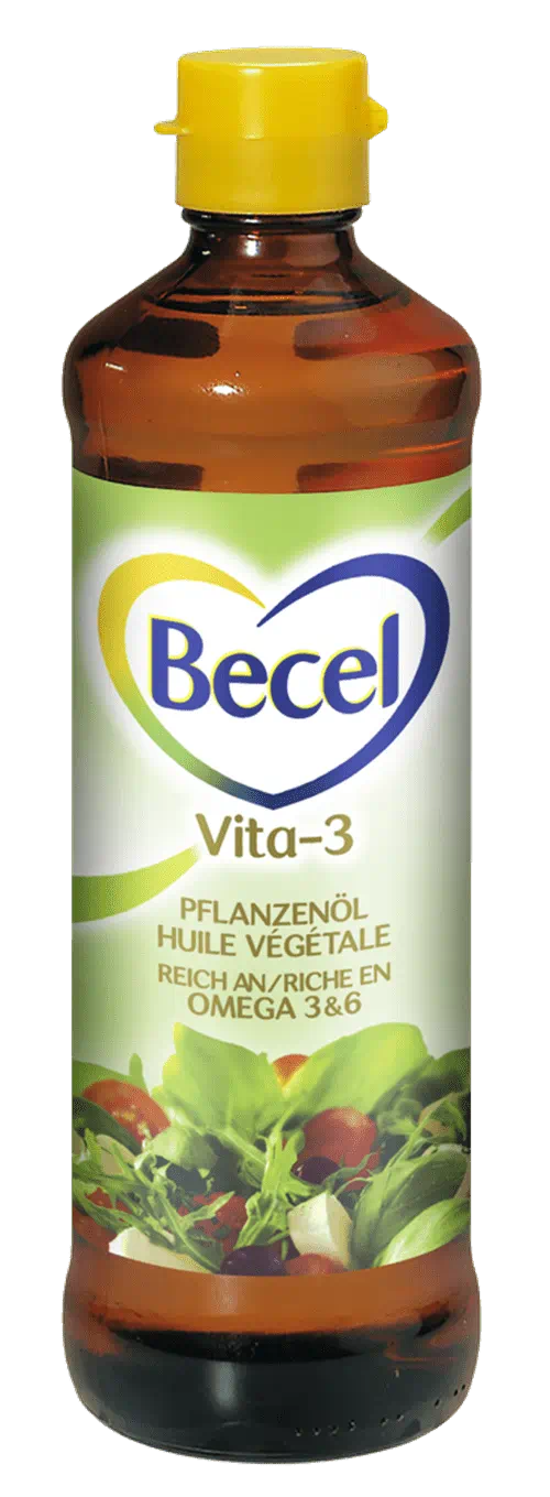 Product Page, Becel Vita-3 Pflanzenöl