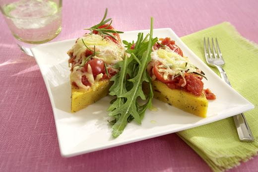 recipe image Überbackene Polentaschnitten