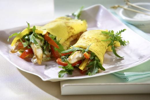  Hähnchenfilet-Crêpes