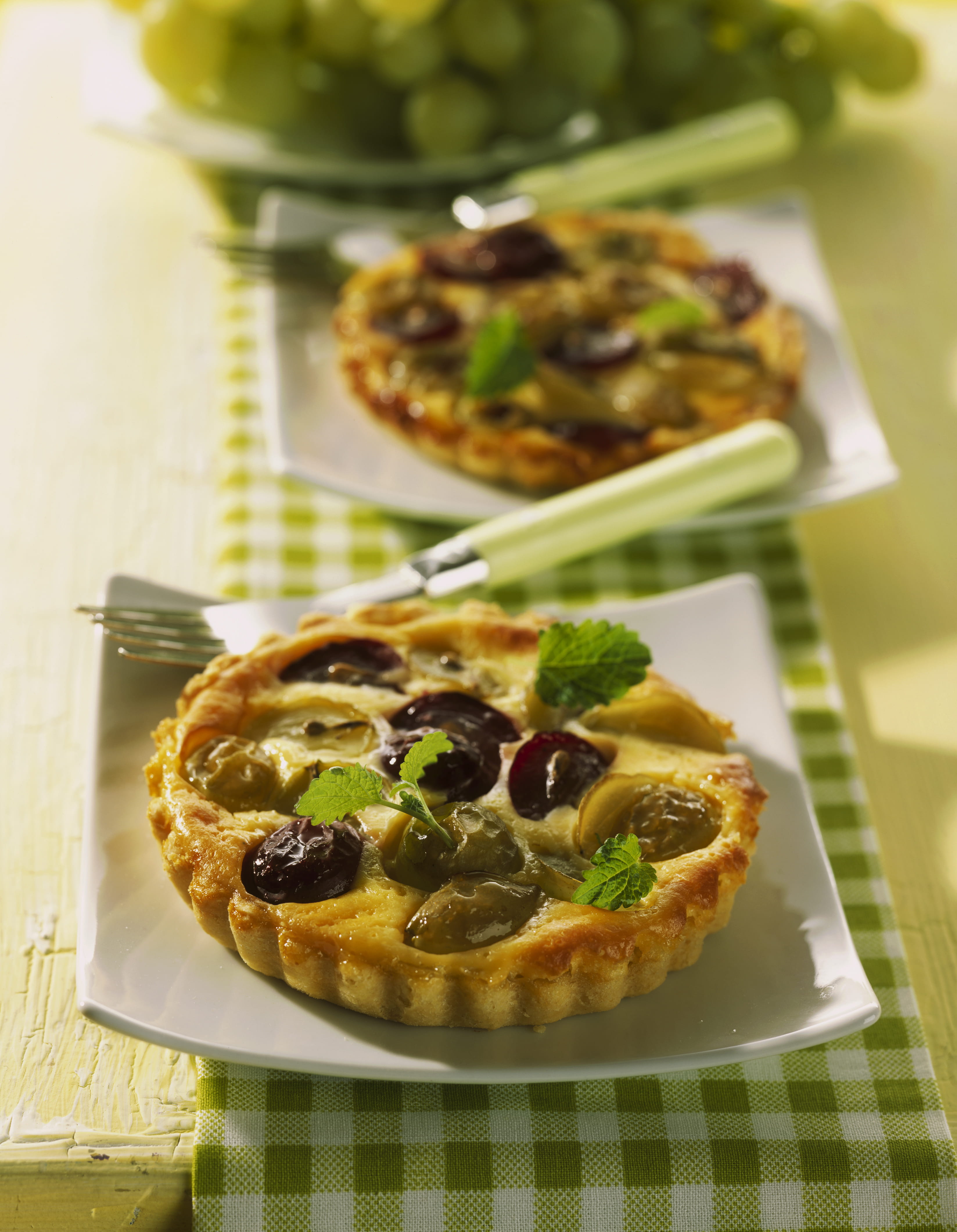 recipe image Trauben-Törtchen