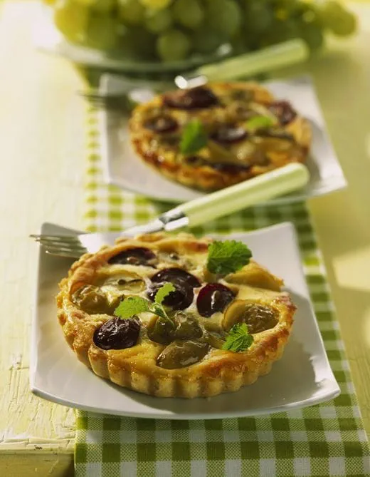 recipe image Trauben-Törtchen