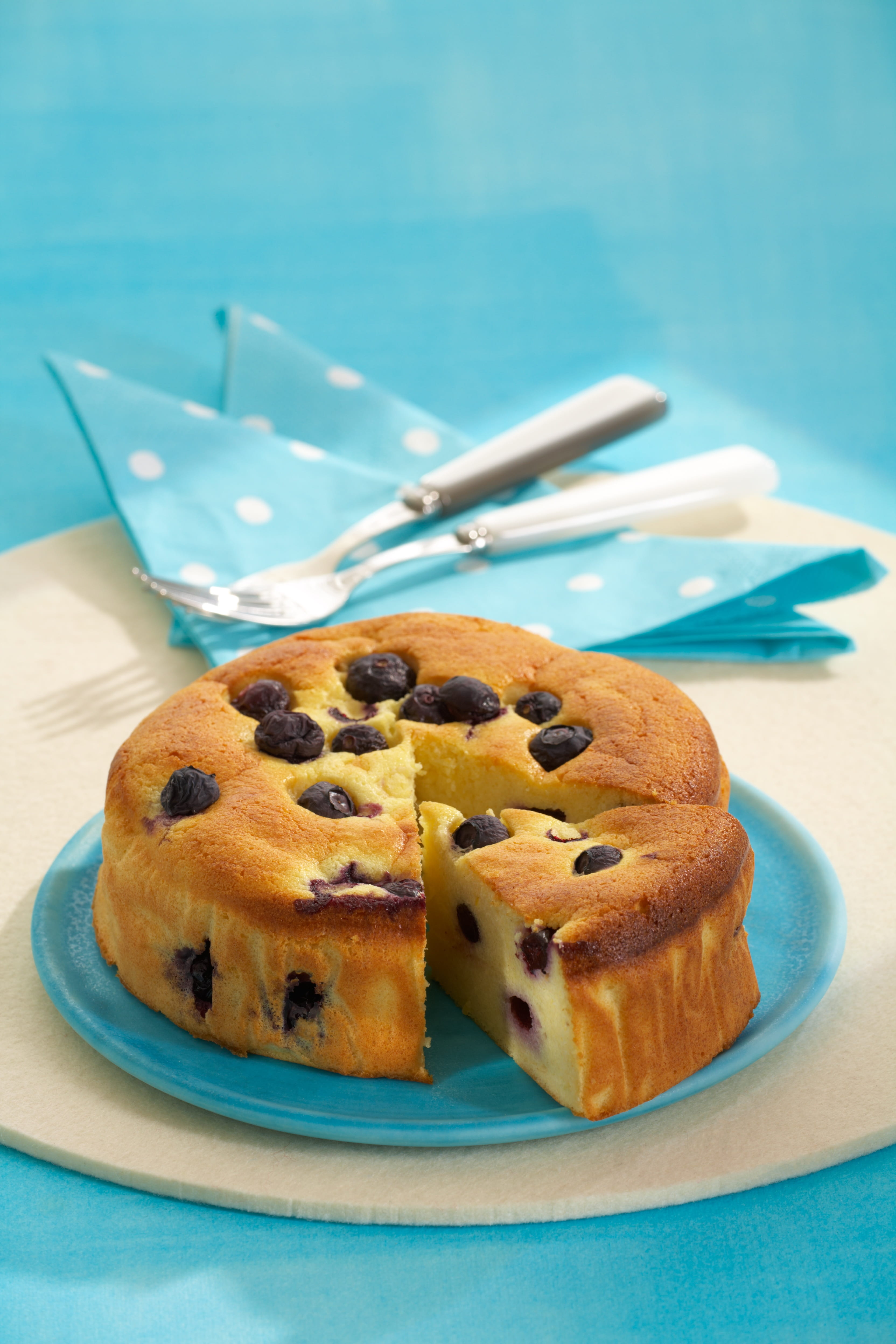 recipe image Blaubeer-Käsekuchen