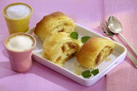 recipe image Birnenstrudel mit Datteln