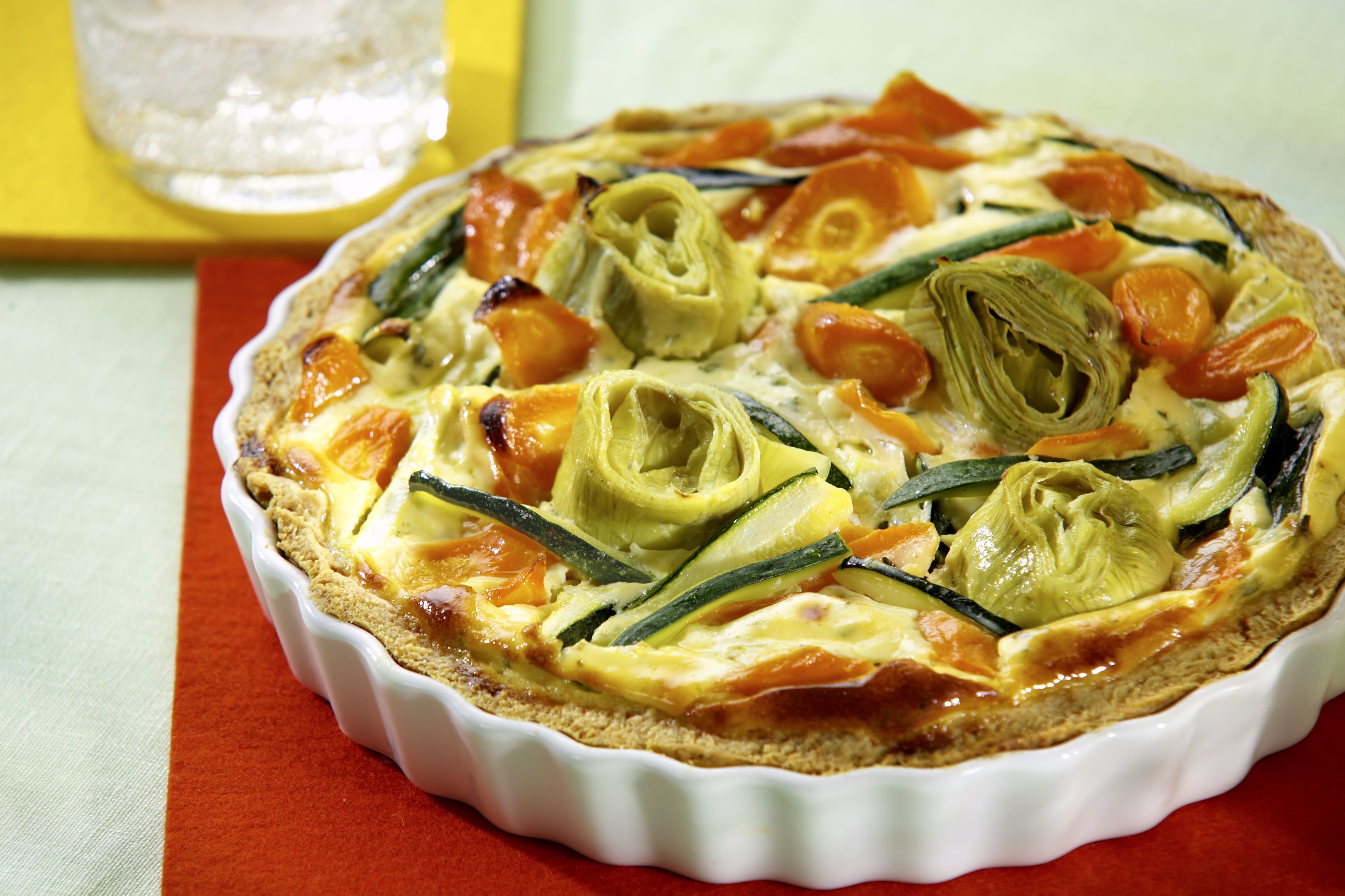 recipe image Artischocken-Quiche