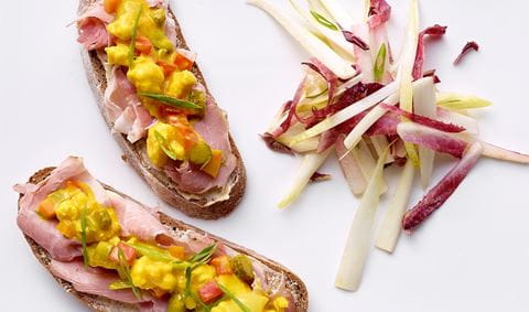 recipe image Tartine Pickles-Jambon