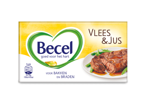 Product Page, Becel Vlees & Jus