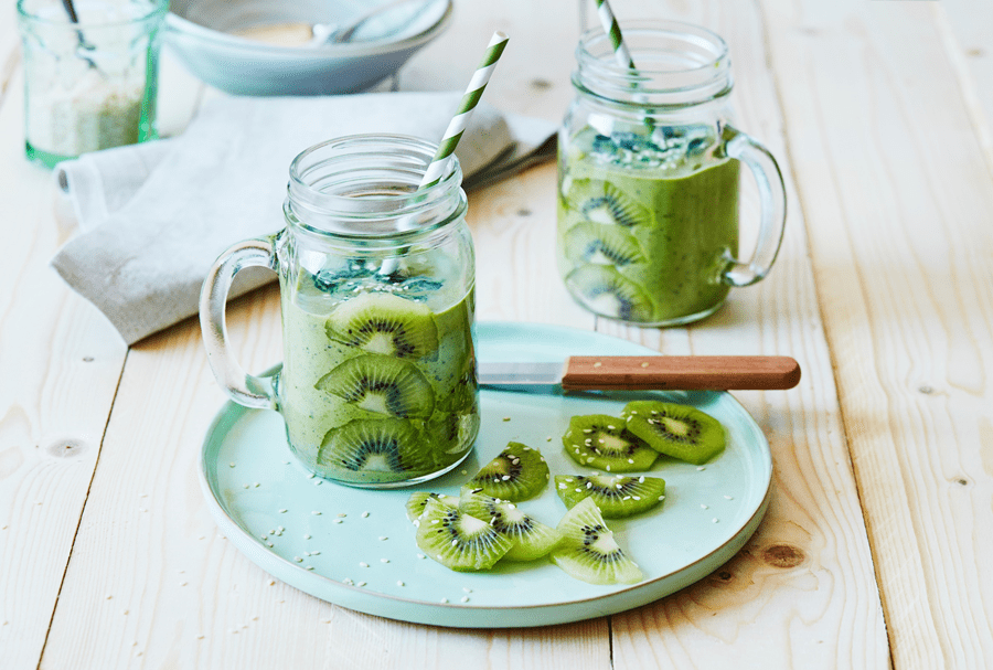 recipe image Avocado - kiwi smoothie