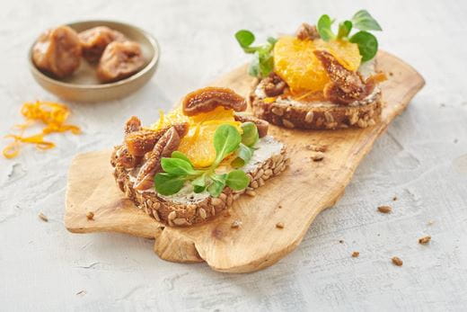 recipe image Vijgen & sinaasappel boterhammen