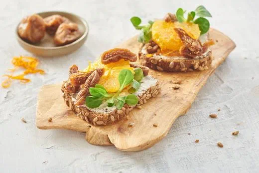 recipe image Vijgen & sinaasappel boterhammen