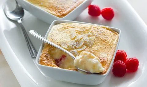 recipe image Clafoutis de framboesas