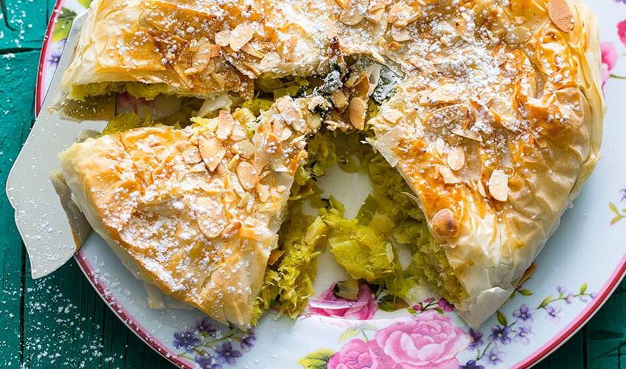 recipe image Tarte de Bacalhau em Massa Filo