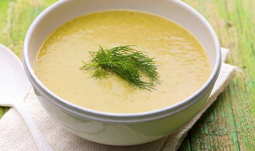 recipe image Sopa de Chuchu com Alho Francês e Brócolos