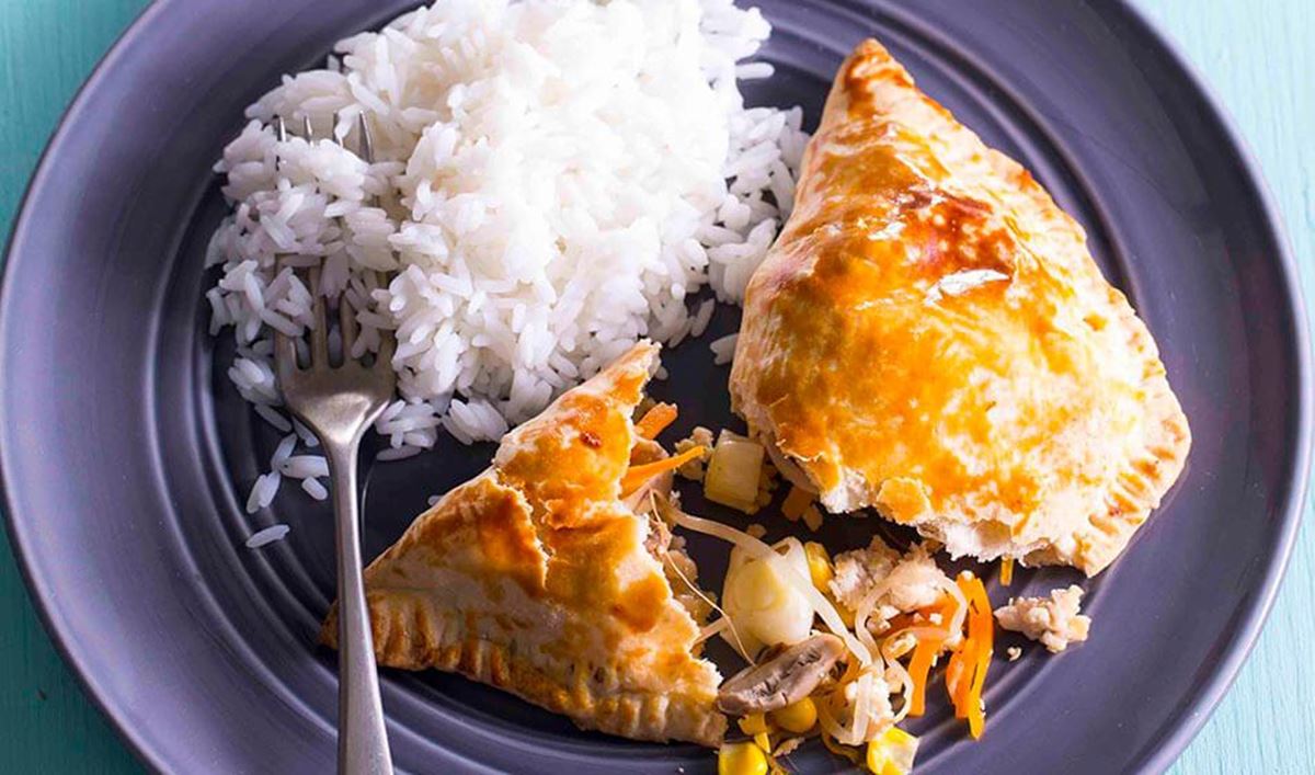 recipe image Trouxinhas de frango com legumes