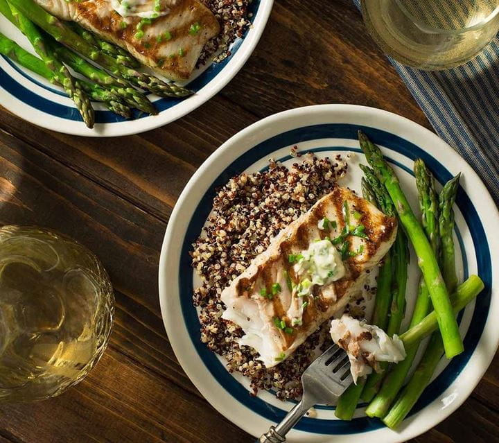 recipe image Limonlu, Arpacık Soğanlı & Otlu Izgara Pisi Balığı