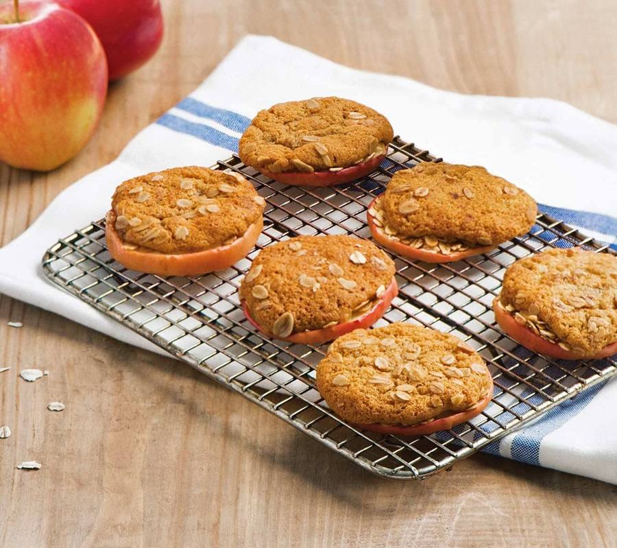 recipe image Yulaflı Elmalı Kurabiye